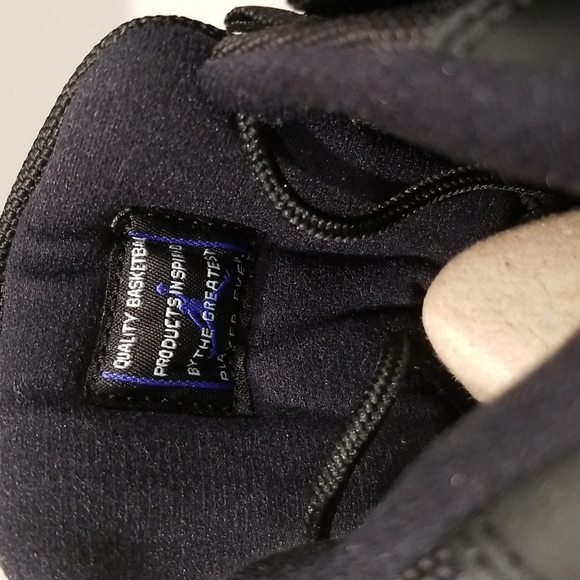 New With Box Jordan Space Jam 11 GS 5.5 youth boys concord black and white - Picture 5 of 9